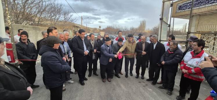 افتتاح طرح های عمرانی و ماشین آلات شهرداری کرسف/دهه فجر 1404